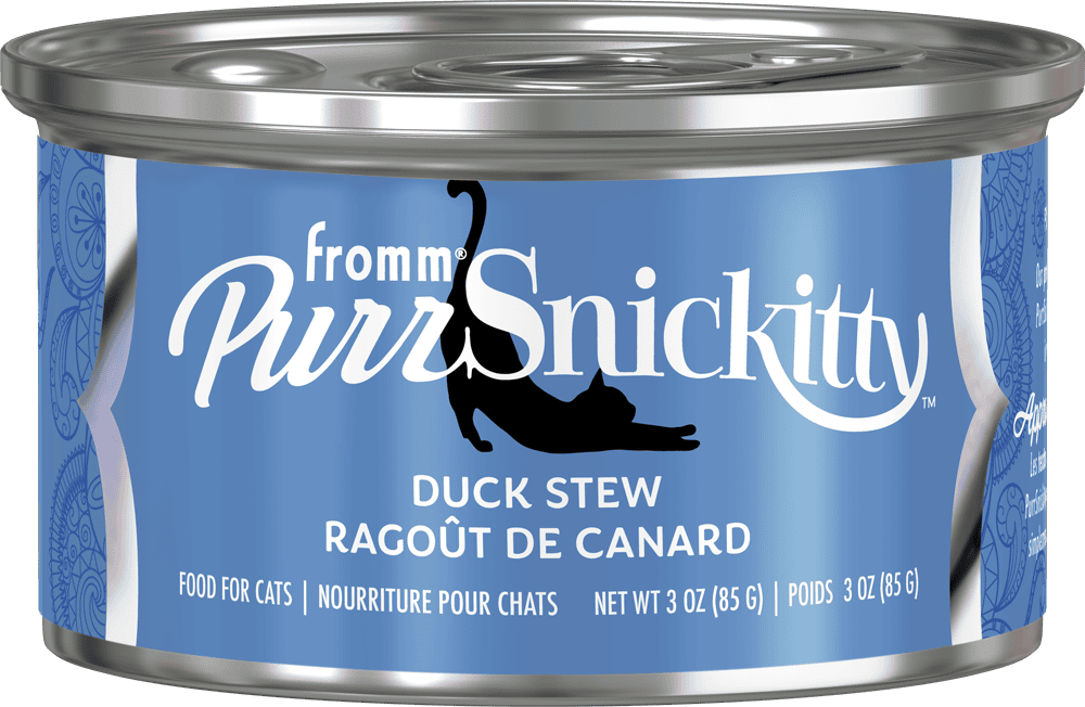 Fromm PurrSnickitty Cat Food Canned Duck Stew Recipe 85g (12pk)