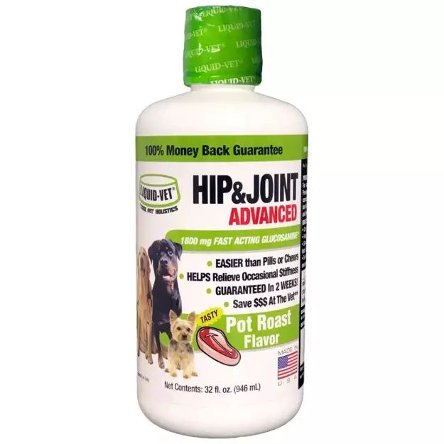 Liquid-Vet Canine Hip & Joint Advanced Liquid 946ml Liquid-Vet Canine Hip & Joint Advanced Liquid 946ml