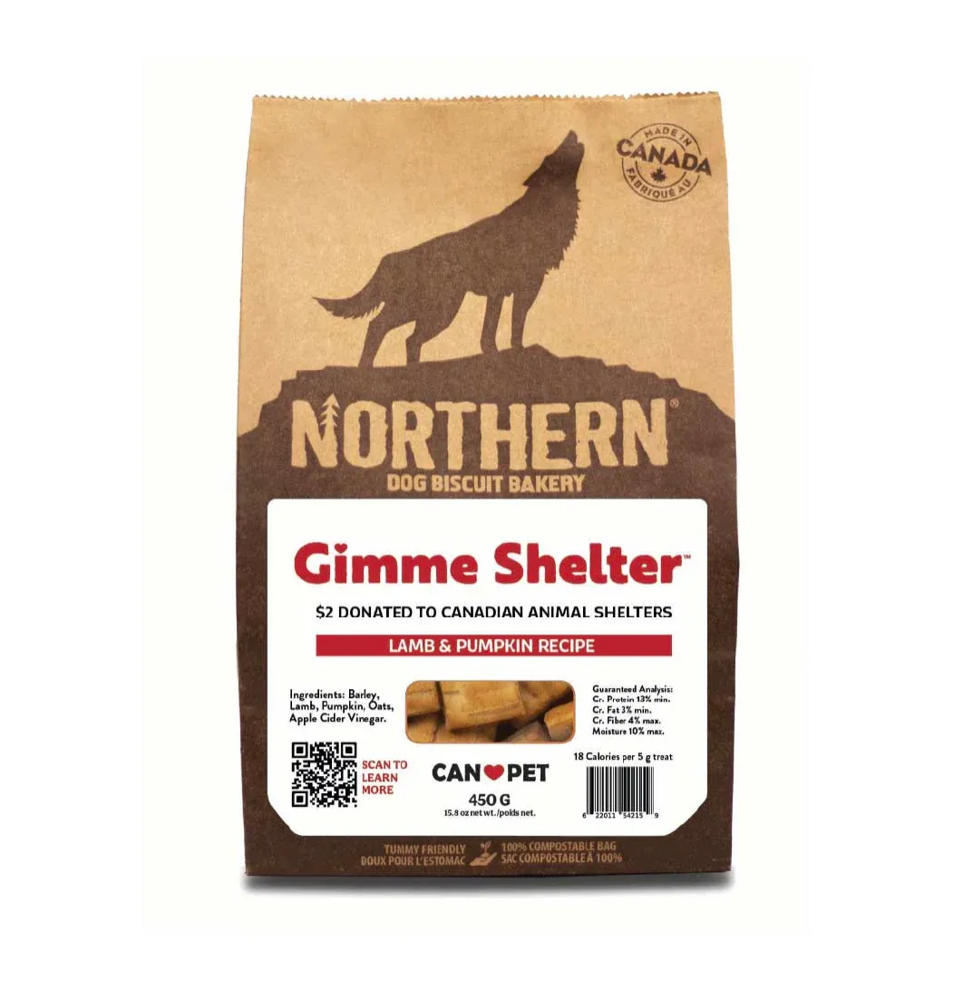 Northern Dog Biscuits Gimme Shelter 390g