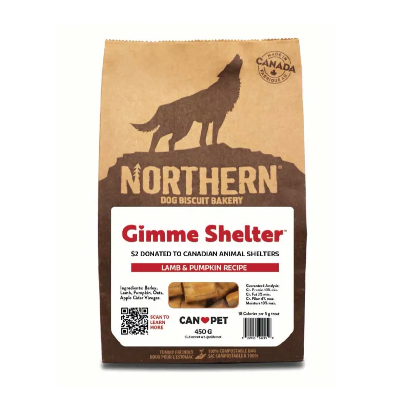 Northern Dog Biscuits Gimme Shelter 390g
