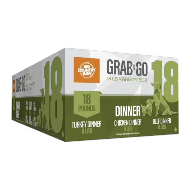 Big Country Raw Grab N Go Dinner Deal 18lb