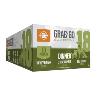 Big Country Raw Grab N Go Dinner Deal 18lb