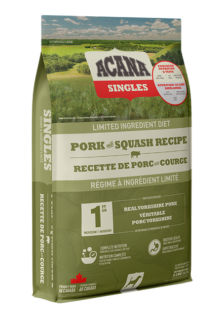 Acana Singles Dog Food Pork & Squash
