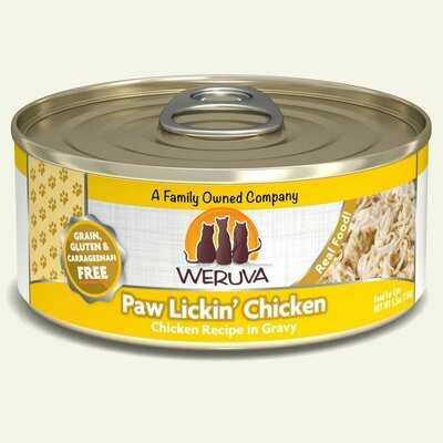 Weruva Classic Cat Food Canned Pawlickin' Chicken 156g (24pk)