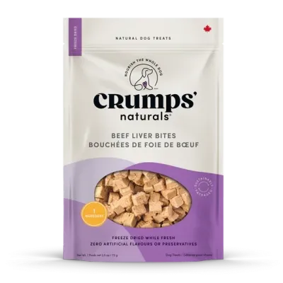 Crumps' Naturals Beef Liver Bites