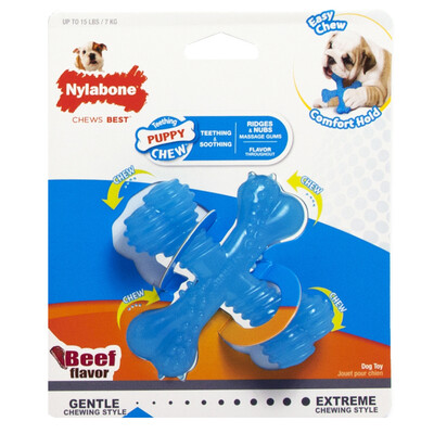 Nylabone Puppy Chew X Bone Chew Toy
