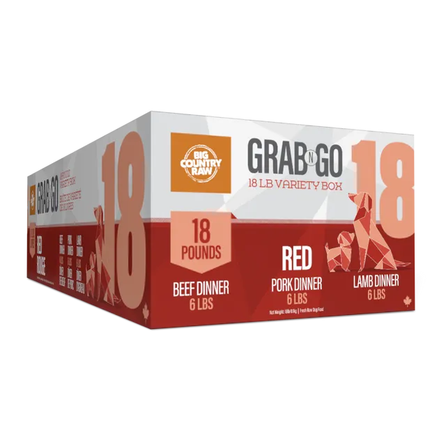 Big Country Raw Grab N Go Red Deal 18lb