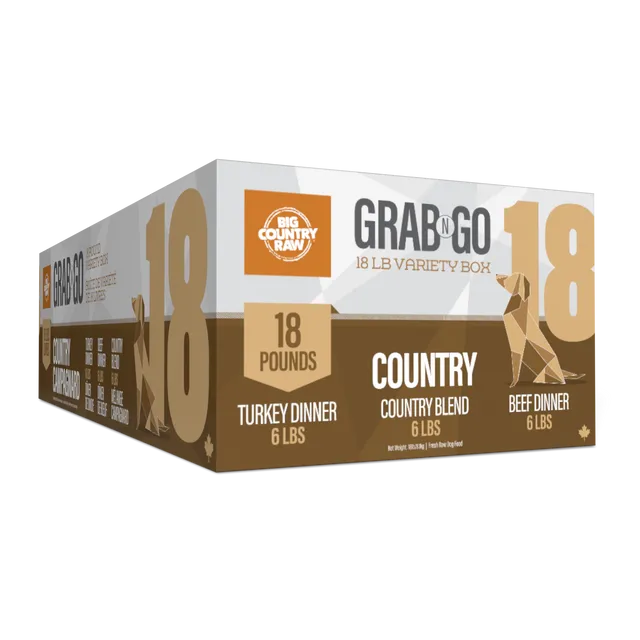 Big Country Raw Grab N Go Country Deal 18lb