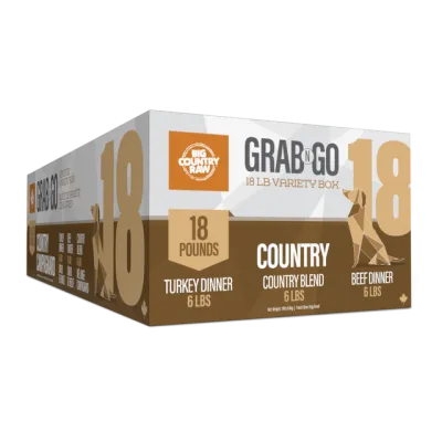 Big Country Raw Grab N Go Country Deal 18lb