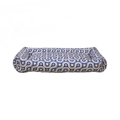 Ruff Love Bolster Cloud Bed Retro Squiggle Ruff Love Bolster Cloud Bed Retro Squiggle