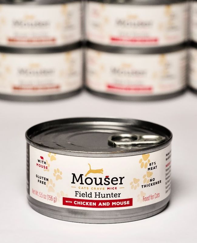 Muridae Pet Mouser Cat Food Canned Field Hunter Chicken and Mouse 156g (24pk)