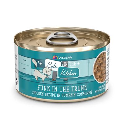 Weruva Cats in the Kitchen Cat Food Canned Funk in the Trunk 170g (24pk)