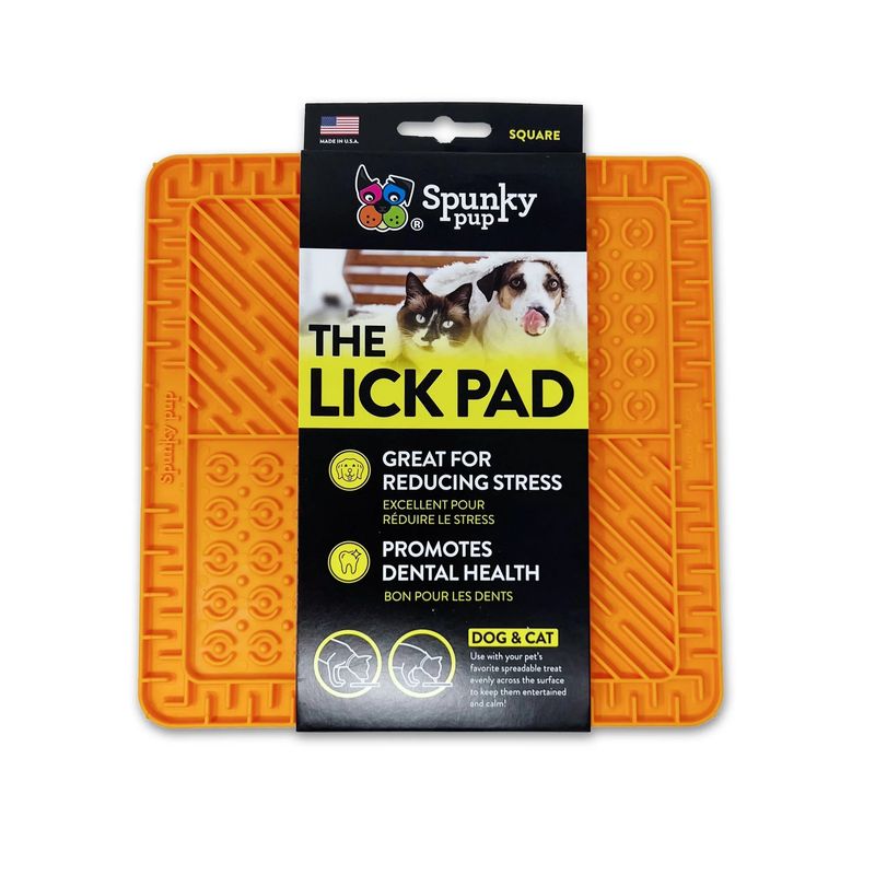 Spunky Pup Lick Pad 8 x 8"