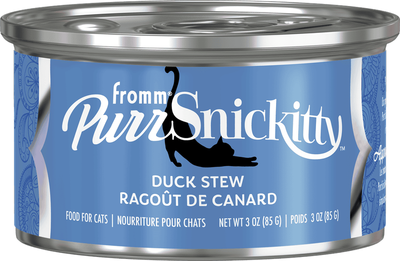 Fromm PurrSnickitty Cat Food Canned Duck Stew Recipe 85g (12pk)