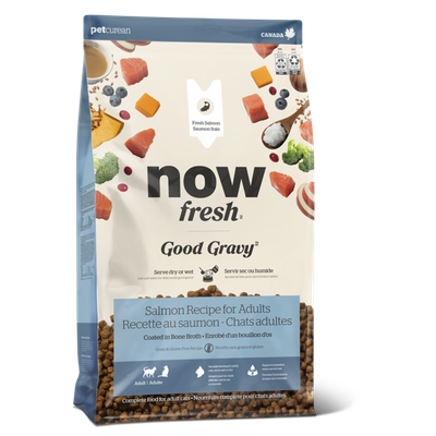 NOW FRESH Good Gravy Cat Food Adult Salmon Coated in Bone Broth