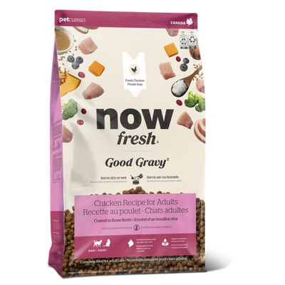 NOW FRESH Good Gravy Cat Food Adult Chicken Coated in Bone Broth
