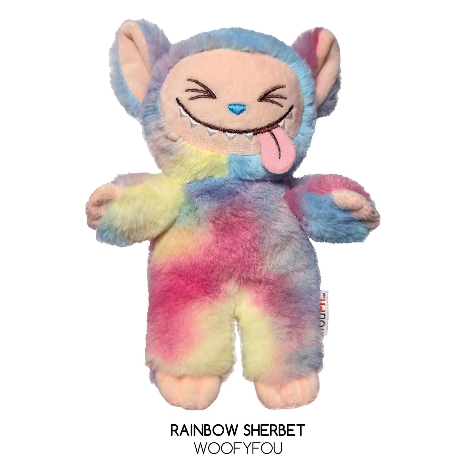 LaFouFou WoofyFou Rainbow Sherbet 6"