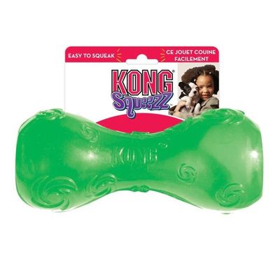 Kong Squeezz Crackle Dumbbell L