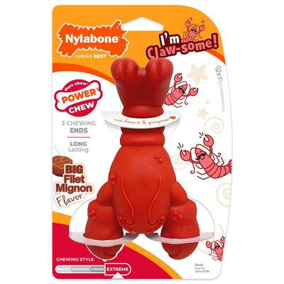 Nylabone Power Chew Lobster Big Filet Mignon Nylabone Power Chew Lobster Big Filet Mignon