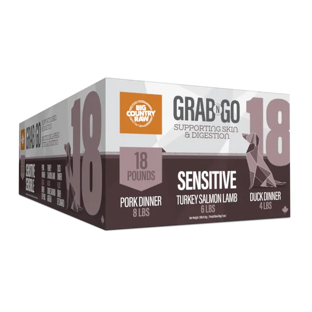 Big Country Raw Grab N Go Sensitive 18lb