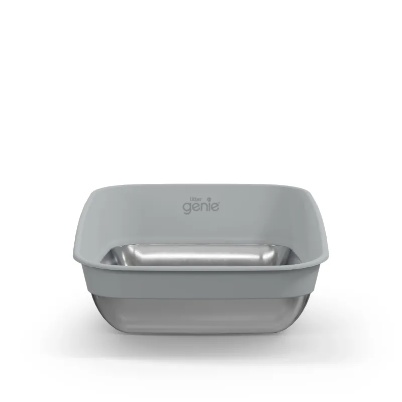Litter Genie Platinum Stainless Steel Litter Box