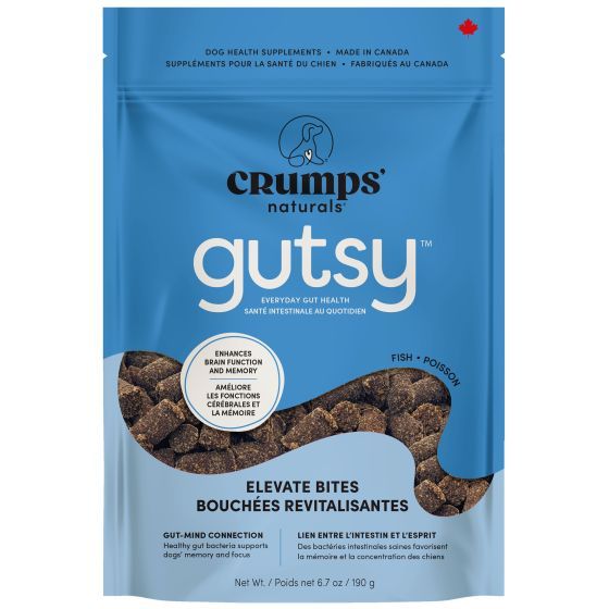 Crumps' Naturals Gutsy Elevate Bites Dog Treats 190g