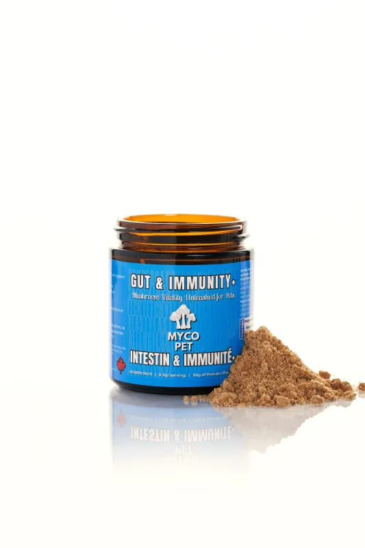 Myco Pet Gut & Immunity+ Mushroom Vitality 30g