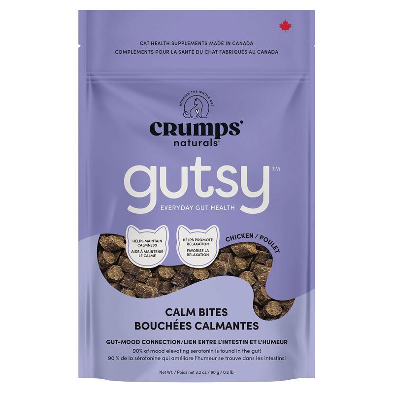 Crumps' Naturals Gutsy Calm Bites Cat Treats 90g