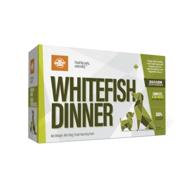 Big Country Raw Whitefish Dinner Carton 4lb