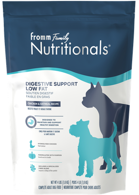 Fromm Nutritionals Dog Food Digestive Support Low Fat Chicken & Oatmeal Recipe