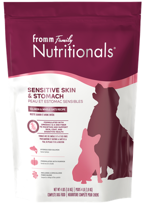 Fromm Nutritionals Dog Food Sensitive Skin & Stomach Salmon & Whole Oats Recipe