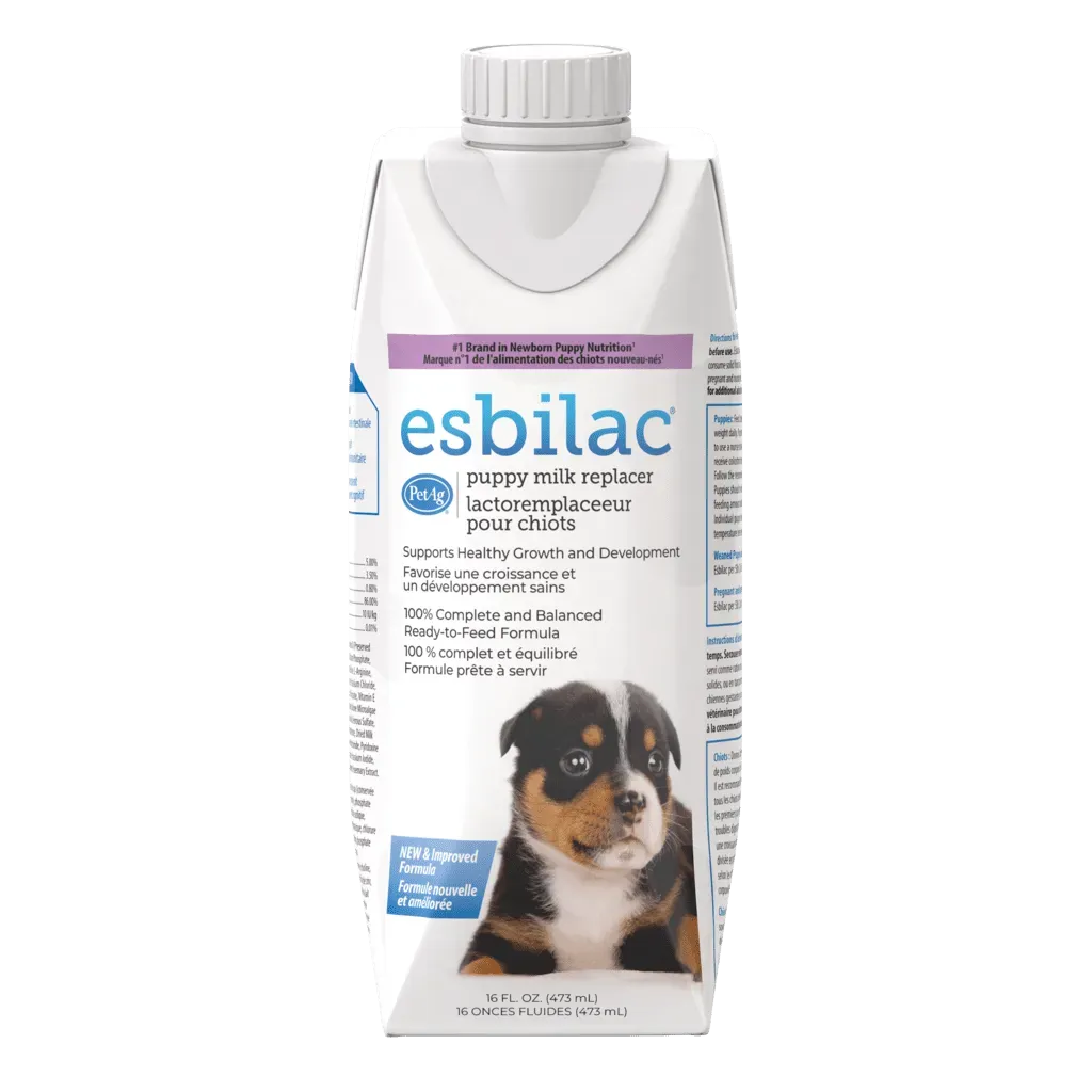 PetAg Esbilac Puppy Milk Replacer Liquid Tetra Pack 473ml PetAg Esbilac Puppy Milk Replacer Liquid Tetra Pack 473ml