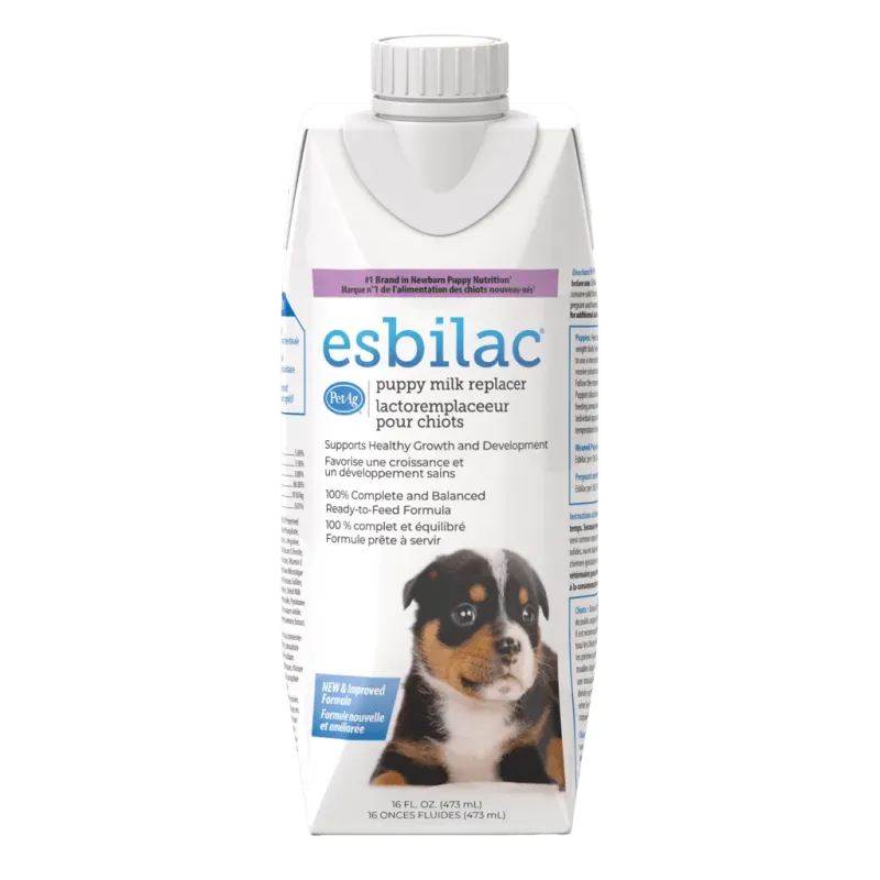PetAg Esbilac Puppy Milk Replacer Liquid Tetra Pack 473ml