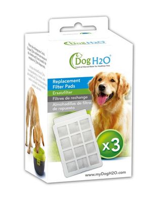 H2O Fountain Replacement Filters Dog/Cat 3pk