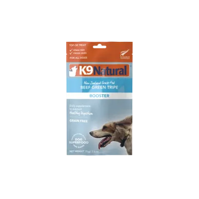 K9Natural Freeze Dried Booster for Dogs Beef Green Tripe 57g