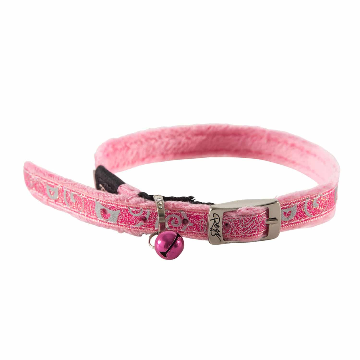 Rogz Cat Collar SparkleCat Pin Buckle 10-12"