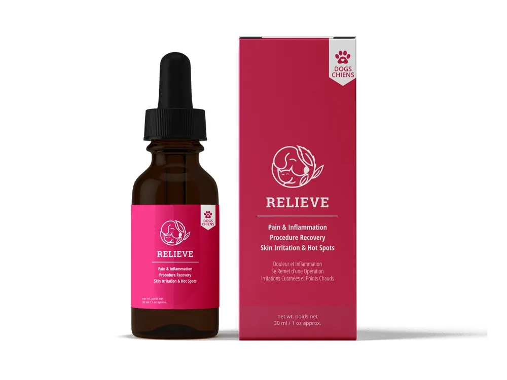 Reelax Pet Sciences Relieve Oil for Dogs 30ml