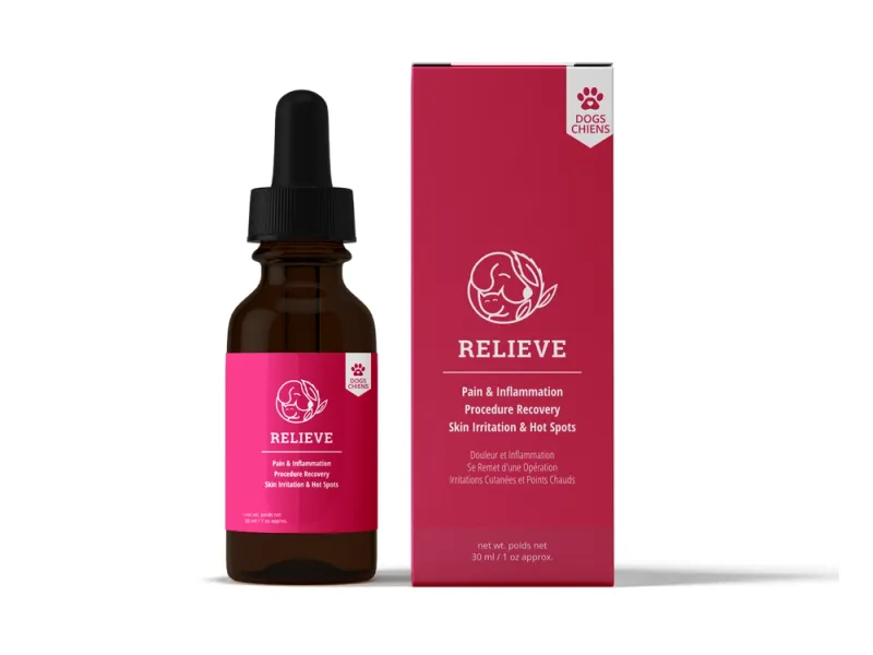 Reelax Pet Sciences Relieve Oil for Dogs 30ml Reelax Pet Sciences Relieve Oil for Dogs 30ml