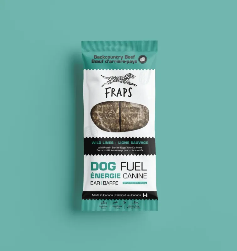 FRAPS Dog Fuel Bar Backcountry Beef 50g
