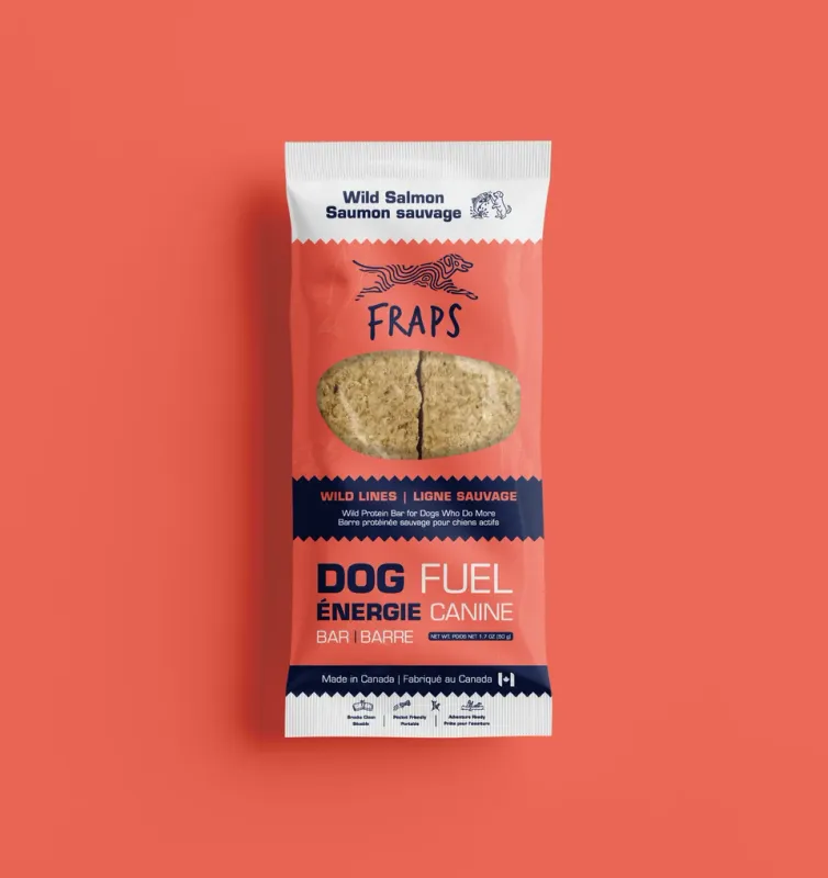 FRAPS Dog Fuel Bar Wild Salmon 50g