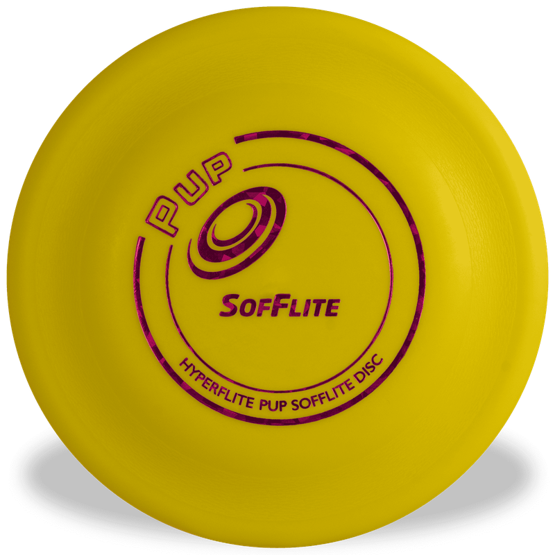 HyperFlite Pup SofFlite Disc Yellow 7 HyperFlite Pup SofFlite Disc Yellow 7"