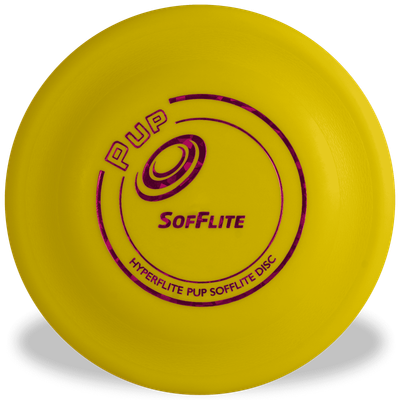 HyperFlite Pup SofFlite Disc Yellow 7 HyperFlite Pup SofFlite Disc Yellow 7"