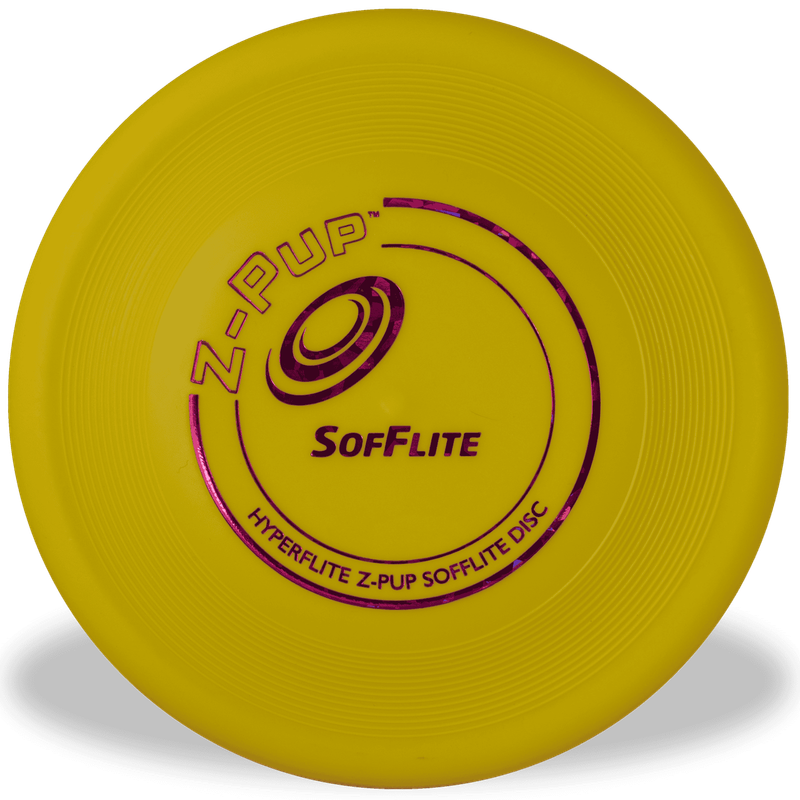 HyperFlite Z-Pup SofFlite Disc Yellow 7.25 HyperFlite Z-Pup SofFlite Disc Yellow 7.25"