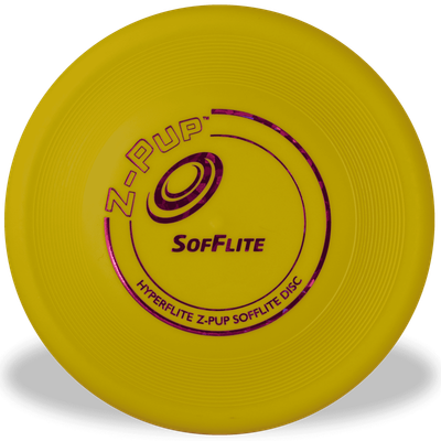 HyperFlite Z-Pup SofFlite Disc Yellow 7.25 HyperFlite Z-Pup SofFlite Disc Yellow 7.25"