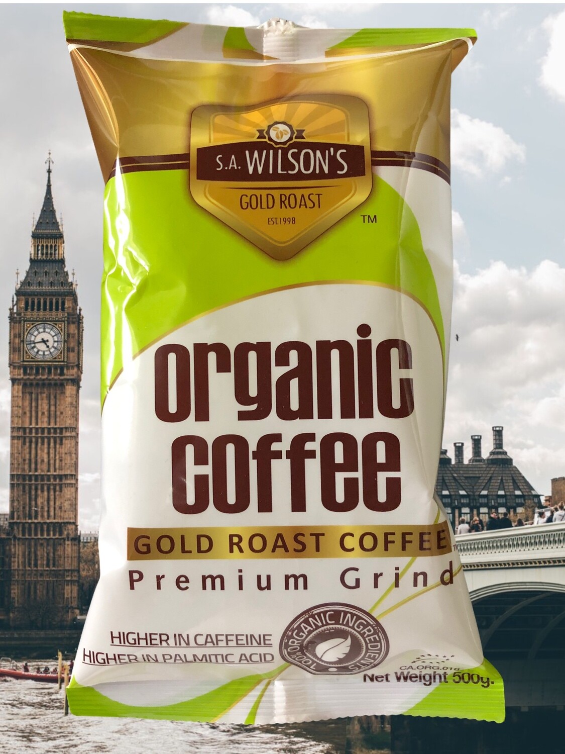 S.A. Wilson's Gold Roast Organic Coffee