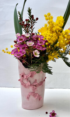 VASE « pepite » Vert