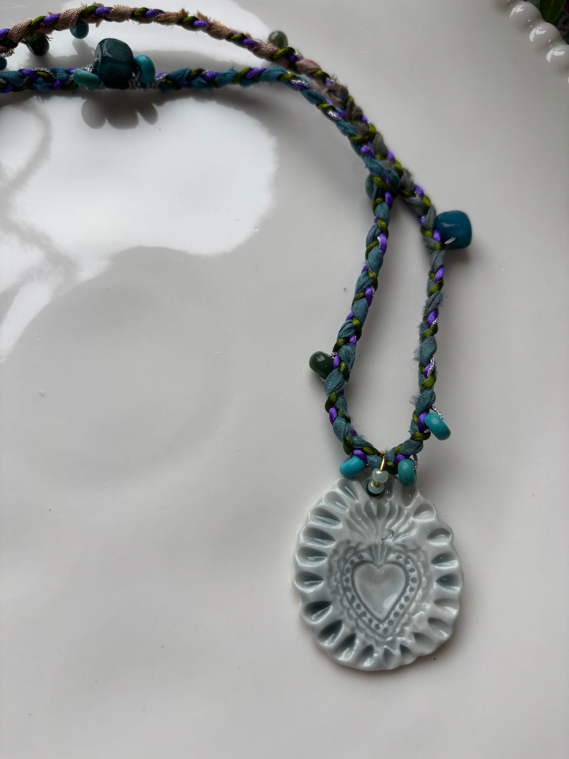 Sautoir, Ex voto Vert de Gris