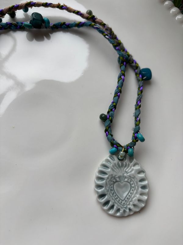 Sautoir, Ex voto Vert de Gris
