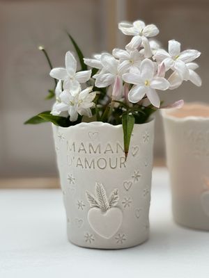 PHOTOPHORE &quot;maman d&#39;amour&quot;