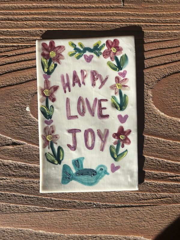 carte de vœux « Happy Love Joy »